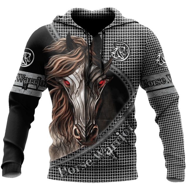 Horse Warrior 3D All Over Printed Hoodie For Men And Women HHT18122002VH