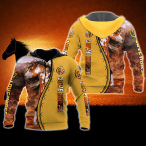 Native Horse 3D All Over Printed Hoodie For Men And Women DA16122002