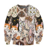 Cat Lover 3D All Over Printed shirt & short for men and women PL