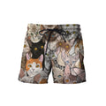Cat Lover 3D All Over Printed shirt & short for men and women PL