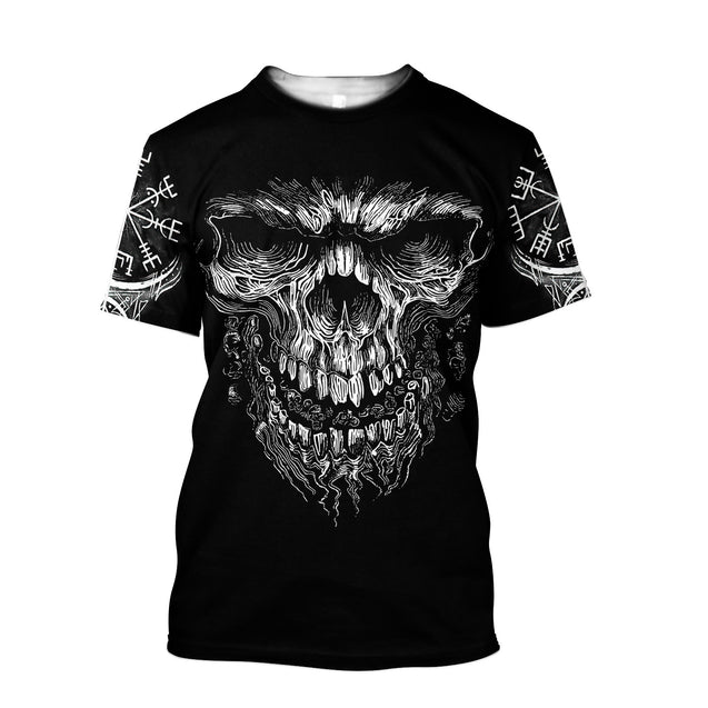 Viking Skull Hoodie For Men And Women MH21122004