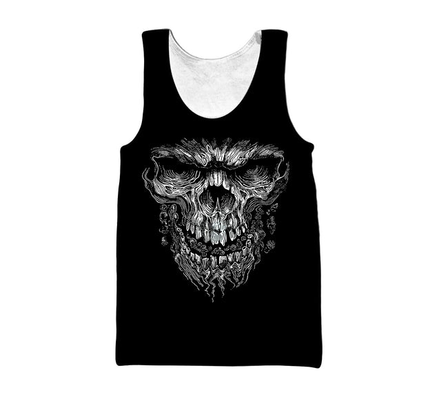 Viking Skull Hoodie For Men And Women MH21122004