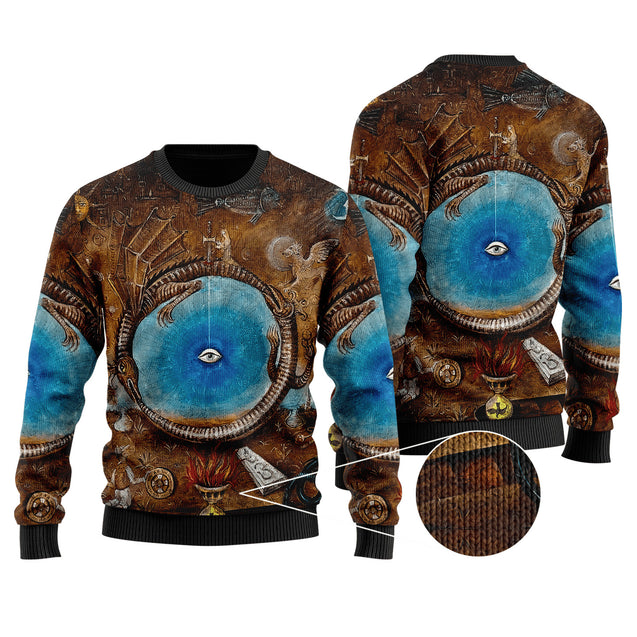 Alchemy 3D All Over Printed Shirts Hoodie