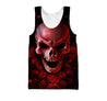 Rose & Skull Hoodie For Men And Women PD23122001