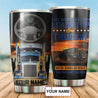 Customize Name Trucker Steel Tumbler SN23122004