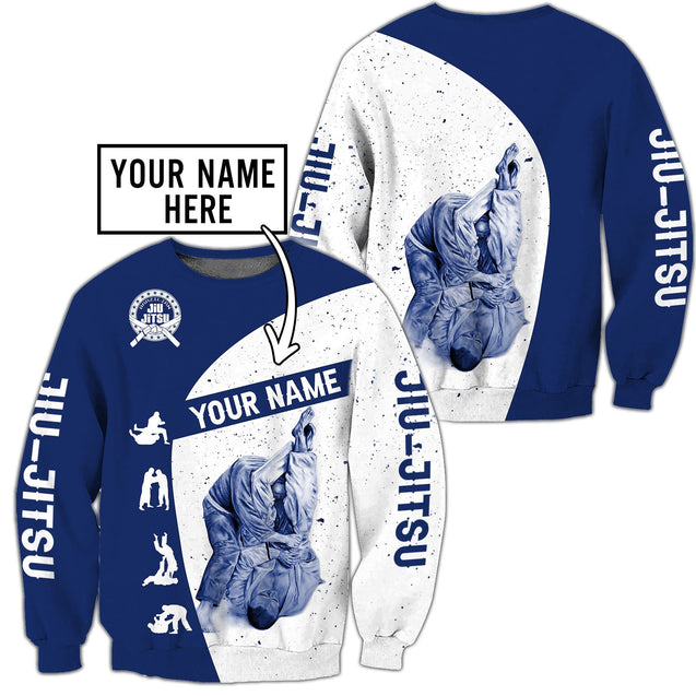 Customize Name Jiu Jitsu Hoodie For Men And Women NTN24122001