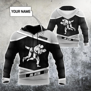 Customize Name Jiu Jitsu Hoodie For Men And Women MH24122002