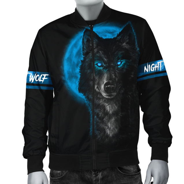 Blue Wolf 3D All Over Printed Unisex Shirts