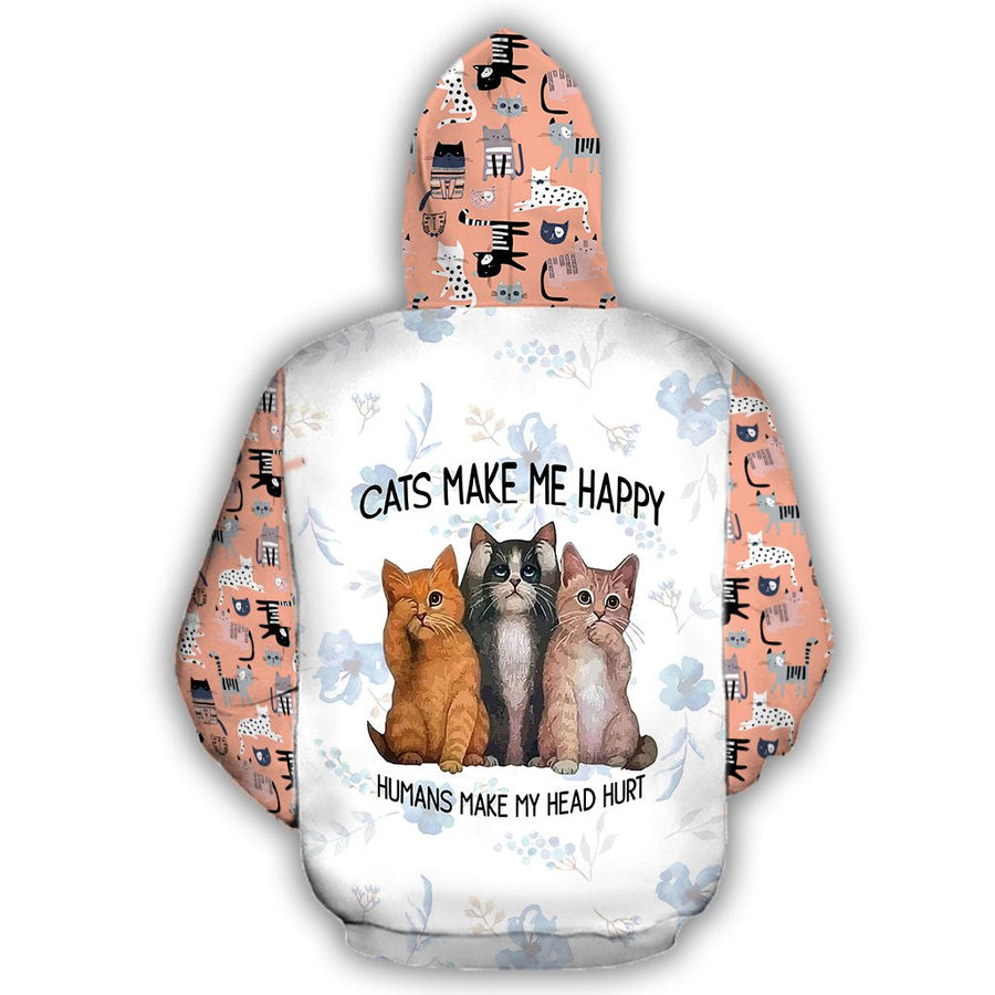 Premium Cat Lover 3D All Over Printed shirt & short for men and women PL