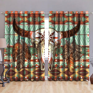 Native American Pattern Window Curtains