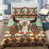 Native American Buffalo Pattern Bedding Set