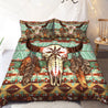 Native American Buffalo Pattern Bedding Set