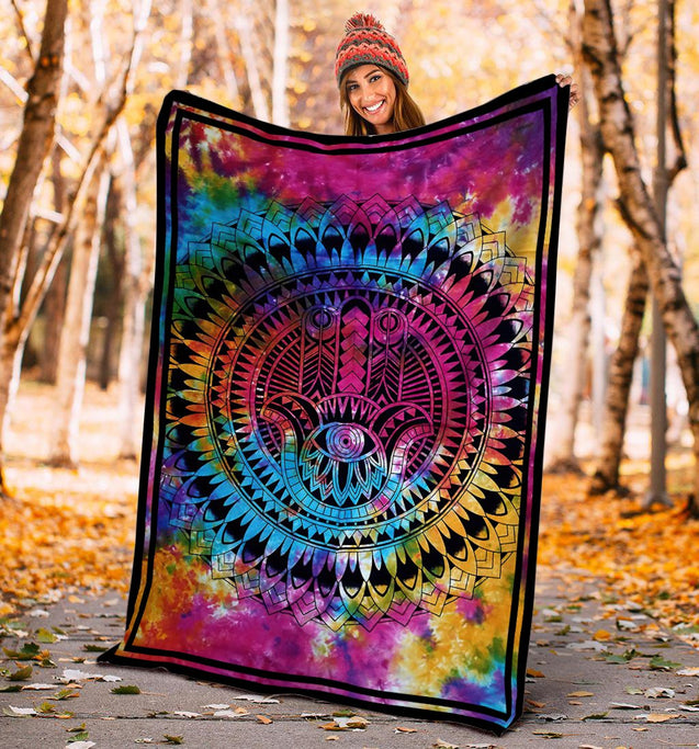 Hamsa Colourful Soft and Warm Blanket