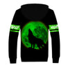 Green Wolf 3D All Over Printed Unisex Shirts