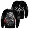 Satanic Skull Hoodie For Men And Women PD26122002