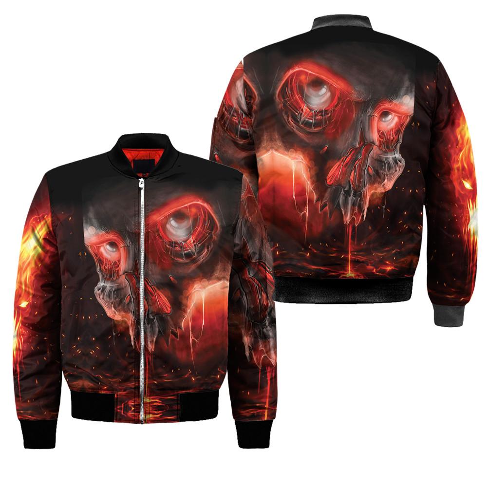 Premium Skull 3D All Over Printed Unisex Shirts