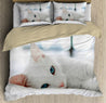 Lovely White Kitty Cat Bedding Set MH04012001