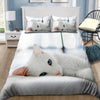 Lovely White Kitty Cat Bedding Set MH04012001