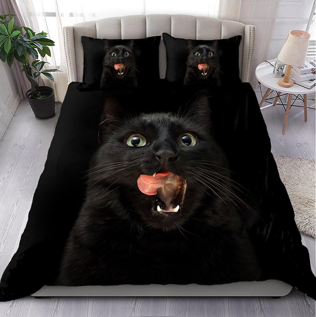 Happy Black Cat Bedding Set MH05012001