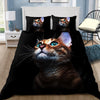 Cute Tabby Cat Bedding Set MH05012002