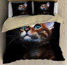 Cute Tabby Cat Bedding Set MH05012002