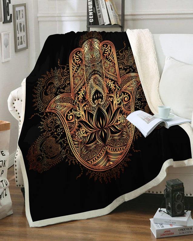 Hamsa Soft and Warm Blanket