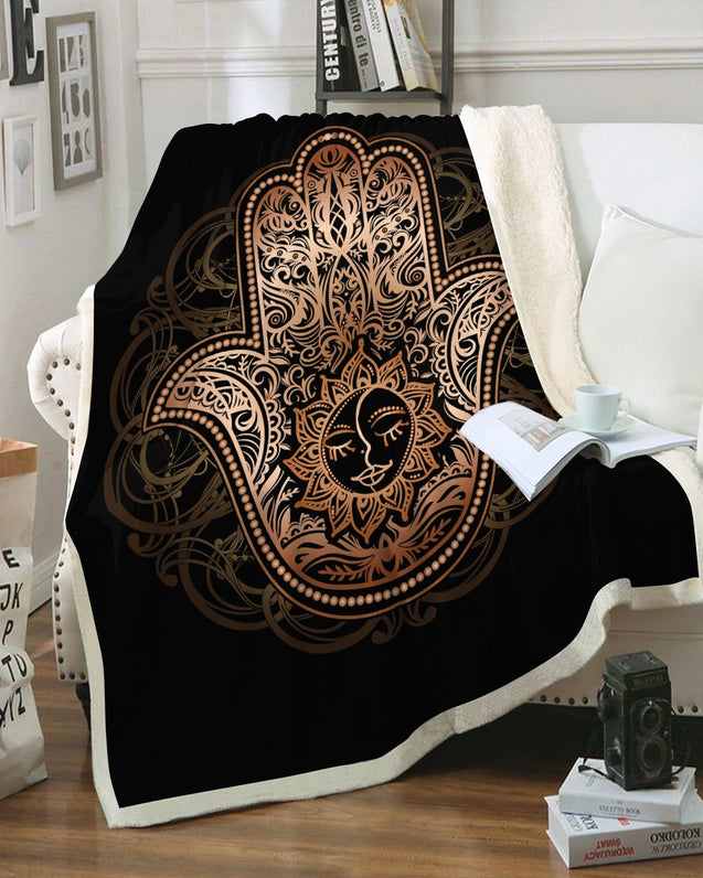 Hamsa Soft and Warm Blanket