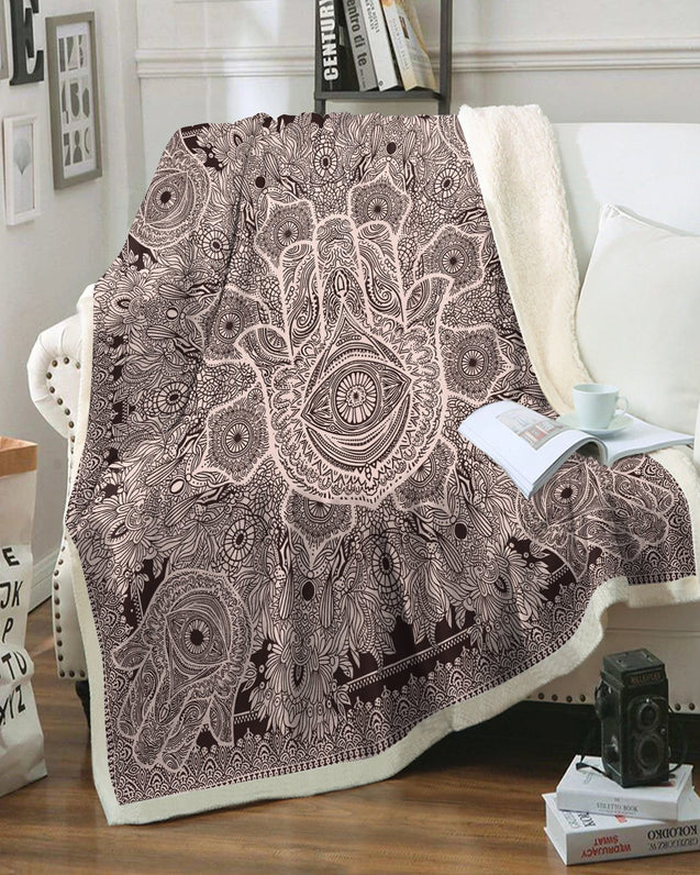 Hamsa Soft and Warm Blanket