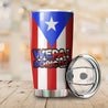 Customize Name Wepa Boricua Puerto Rico Steel Tumbler MH06012006