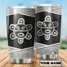 Customize Name Sol Taino Puerto Rico Steel Tumbler MH06012003