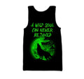 The Green Moon Wolf 3D All Over Printed Unisex Shirt