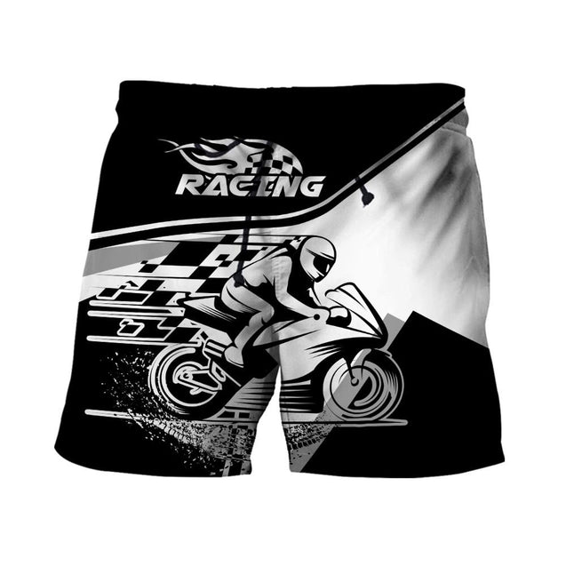 Customize Name Motorcycle Racing 3D All Over Printed Unisex Shirts Race On