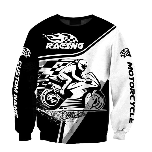 Customize Name Motorcycle Racing 3D All Over Printed Unisex Shirts Race On