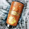 Customize Name Maga Flower Puerto Rico Steel Tumbler TNA08012102