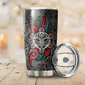 Customize Name Tribal Tattoo Puerto Rico Steel Tumbler NTN12012105