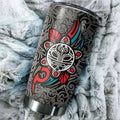 Customize Name Tribal Tattoo Puerto Rico Steel Tumbler NTN12012105