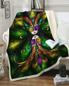 Mardi Grass 3D All Over Printed Blanket