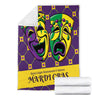 Mardi Gras 3D All Over Printed Blanket