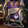 Mardi Gras 3D All Over Printed Blanket