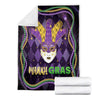 Mardi Gras 3D All Over Printed Blanket