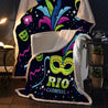 Mardi Gras 3D All Over Printed Blanket