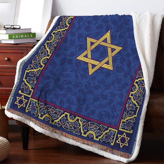 Jewish 3D All Over Printed Blanket