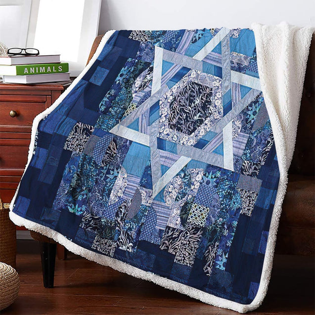 Jewish 3D All Over Printed Blanket