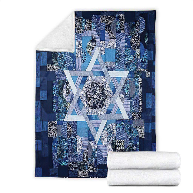 Jewish 3D All Over Printed Blanket