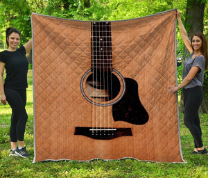 Guitar Musical Instrument Quilt