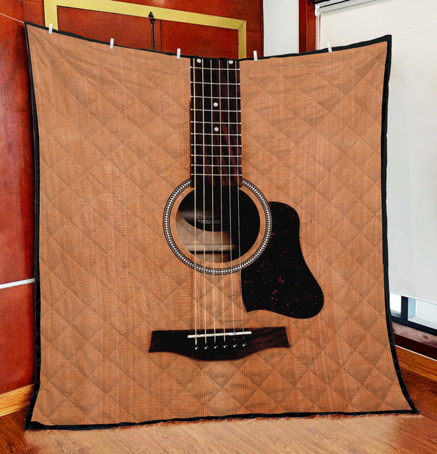 Guitar Musical Instrument Quilt