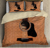 Guitar Musical Instrument Quilt Bedding Set