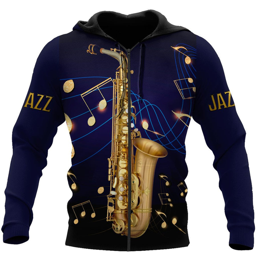 Saxophone Musical Instrument 3D All Over Printed Shirts For Men And Women TN