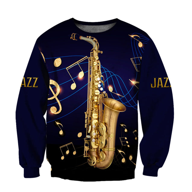 Saxophone Musical Instrument 3D All Over Printed Shirts For Men And Women TN