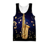 Saxophone Musical Instrument 3D All Over Printed Shirts For Men And Women TN